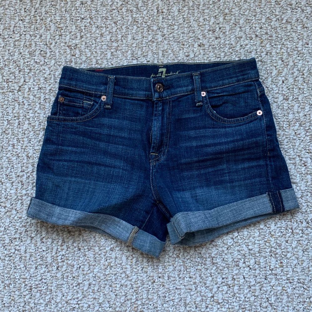 7 For All Mankind Jean Shorts